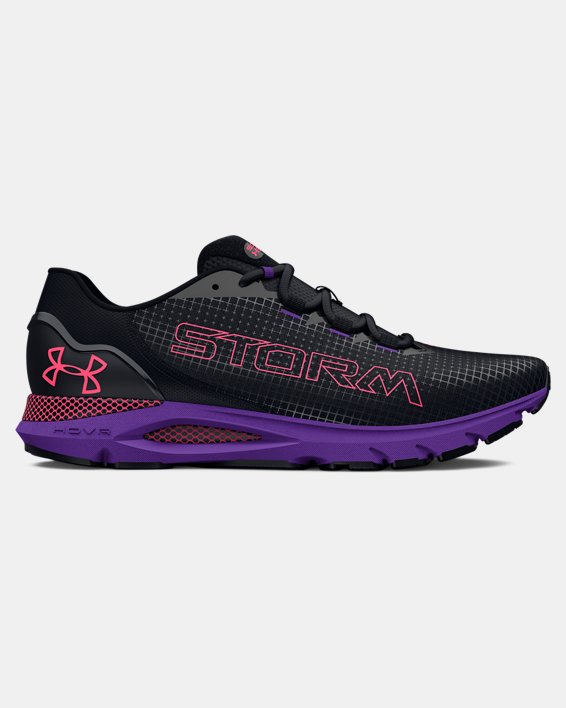 Men's UA HOVR™ Sonic 6 Storm Running Shoes in Black image number 0